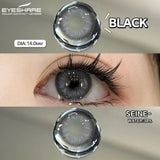Purpdrank  Brown Colored Contact Lenses for girls Contact lenses Fashion Contacts Gray Eye Lens Beautiful Blue Pupils