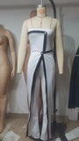 Purpdrank  Elegant Striped Sleeveless Strapless Backless Jumpsuit Women Button Up High Waist Club Party Rompers Skinny One Piece Overalls