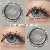 Purpdrank  1 Pair Color Contact Lenses Cosmetics Natural Brown Pupils Blue Eyes Contacts Lens Makeup Beauty Green Contacts Lens