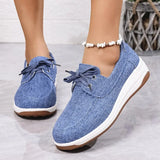 Purpdrank  New Style Women Round Toe Flat Shoes Fashion Ladies Casual Shoes Plus Size 36-43 Female Spring Footwear  Canvas Shoe