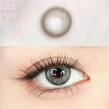 Purpdrank  Elsa Green Contact Lenses for Eyes Natural Yearly Contact Lens Big Beauty Pupil Degrees Prescription Myopia