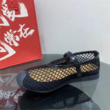 Purpdrank  Women Mesh Casual Sneakers Sport Shoes Woman Flat Sandals 2025 Trend Summer Marie Janes Shoes Comfort Loafers Shallow Sandalias