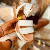 Purpdrank  Summer Women Platform Sandals Peep Toe High Wedges Heel Ankle Buckles Sandalia Espadrilles Female Shoes