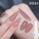 Purpdrank  10ML 6-Color God Girl Nail Polish Gel Nude Pink Glitter Gel Varnish Soak Off UV/LED Gel Polish For Manicure Home Salon DIY