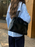 Purpdrank  Vintage Designer Luxury Women Tote Bag Casual Lage Capacity Female Shoulder Bag High Quality PU Leather Ladies Handbags