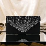 Purpdrank  ﻿ Women'S Fashion Bling Shiny Elegant And Fashionable Envelope Clutch Bag Party Wedding Handbag For Women Dinner Bag