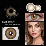 Purpdrank  Moli Colored Contact Lenses for Eyes 1pair Cosplay Prescription for myopia0-800degrees Contact Lenses Yearly Halloween Myopia