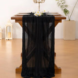 Purpdrank   2 Pcs Solid Color Wedding Table Runner American Party Banquet Decoration Long Tablecloth Super Soft Easy-Care Home Textile