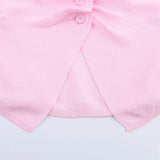 Purpdrank  Sweet Slim Fold Decoration Summer New Women's Fashion French Round Neck Knitted Top