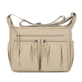 Purpdrank  Creative Large Capacity Shoulder Bags Casual Vintage Crossbody Bags Multifunction Simple Messenger Bag Women Men