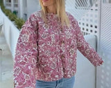 Purpdrank  Autumn and Winter New Printed Cotton Clothing Fashion Trend Jacket for Women