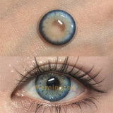 Purpdrank  bingc Colored Contact Lenses for Eyes 1pair Cosplay Prescription for myopia0-800degrees Contact Lenses Yearly Halloween Myopia