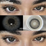 Purpdrank  1 Pair Color Contact Lenses for Eyes 14.5MM Black Lenses Gray Lenses Fashion Lenses Blue Eyes Lenses Brown Lens Yearly