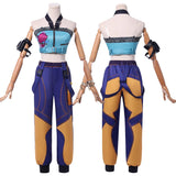Purpdrank  Zoey Cosplay Costume Wig Women Girls Halloween Carnival Comic-con Party Role Playing Outfits