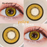 Purpdrank  Pink Colored Contacts Lenses with Degree Yearly Blue Colorcon Cosplay Cosmetic Anime Pupils Colorful Contact for Eye