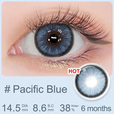 Purpdrank  Color Contact Lenses for Eyes Natural Colored Eye Lenses Pupilentes Eye Lenses Blue lens