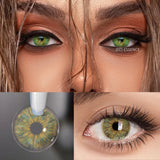 Purpdrank  1 Pair Colored Contact Lenses Natural Look Brown Lenses Beauty Gray Lense Blue Lenses Fast Delivery Green Eye Lenses