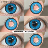 Purpdrank  1Pair Cosplay Colored Contact Lenses Halloween Red Lenses Purple Eyes Contact Anime Blue Eyes Lenses Pink Beauty Makeup
