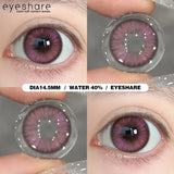 Purpdrank  High Quality Soft Colored Contact Lenses Korean Brown Lenses Pink Makeup Lenses Purple Eyes Contact Gray Beauty Lenses