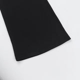 Purpdrank  Sexy Hole Drawstring Bandage Backless Women Rompers 2025 Fashion Ladies Halter Jumpsuits Straight Pant Outfit Goth Black Overall