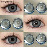 Purpdrank  0~-6.00 Myopia Lenses 1 Pair Colored Contact Lenses with Degree Natural Eye Contact Prescription Lens Free Shipping