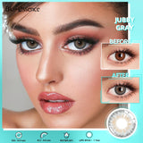 Purpdrank  NEW Colored Contact Lenses Green Lenses Beauty Makeup Lens Natural Color Pupils Korean Lenses Cosmetics Eye Contacts