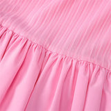 Purpdrank  Bubble Dress Women Summer Solid Color Round Neck Sleeveless Ribbed Mini Dress y2k Clothes Going Out Party Dresses