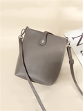 Purpdrank  New Women's Buet Bag Top Layer Cowhide Leather Satchel Single oulder Crossbody Bag Litchi ain  Small Bag