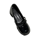Purpdrank  High Heels Women Bow Shoes Shallow Mary Jane Fashion Shoes Designer Chunky Dress New  Luxury Sexy Pumps Lolita Shoes Femme