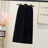 Purpdrank Korean Corduroy Skirts Women High Waist Pocket Autumn Winter Slim Wrap-Around Dress Elegant Fashion Casual Solid Lady Skirt