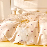 Purpdrank  Plaid Style Comforter Cover Single/Double Duvets Cover 100% Cotton Blanket Cover Girls Boys Room Quilt Cover 이불커버(No Pillowcase)