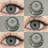 Purpdrank  Black Big Diameter Lenses 14.5mm Colored Contact Lenses for Eyes Big Eye Lenses Natural Look Black  Lentes De Contacto