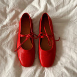 Purpdrank  women real leather Shoes For casual low heels shoes classic flats shoes spring office lady Footwear