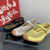 Purpdrank  Women Mesh Casual Sneakers Sport Shoes Woman Flat Sandals 2025 Trend Summer Marie Janes Shoes Comfort Loafers Shallow Sandalias