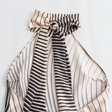 Purpdrank  summer new women's fashionable temperament slim fit sexy versatile silk satin texture hanging neck backless dress