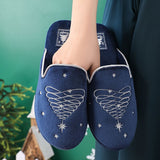 Purpdrank - Women Slippers Winter Fruffy Slippers New Fashion Warm Short Plush Home Slippers Casual Floor Antiskid Christmas Slippers