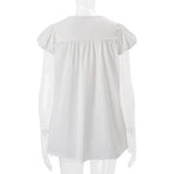 Purpdrank  Summer Fashion Crew Neck Temperament Short Sleeve Loose Dress Short Skirt