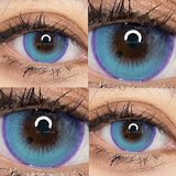 Purpdrank  1 Pair Colored Contact Lenses Natural Look Brown Lenses Beauty Gray Lense Blue Lenses Fast Delivery Green Eye Lenses