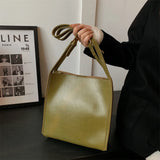 Purpdrank  Quality Women Tote Bags Shiny Leather Shopper Shoulder Bag Retro Large Capacity Shopping Totes Luxury Designer Handbag Lady