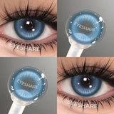 Purpdrank  2Pcs Color Contact Lenses for Eyes Anime Cosplay Colored Lenses Red Lens Blue Multicolored Lenses Cosmetic Beauty Lens