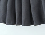 Purpdrank  Summer Mini Skirts Vintage Kawaii Skirts Women Super Short Skirts For Woman Preppy Style Mirco Skirt Pleated Preppy Style Grey
