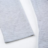 Purpdrank  Spring Grey Women's T-shirt V-Neck Long Sleeves Letter Print Crop Top Casual Fashion T Shirt Female Streetwear Sexy Cropped Tops