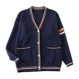 Purpdrank  Mizuki Haramachi Knitted Cardigan Pullover Sweater Jacket for Women Class Uniform Spring Autumn Winter Work Leisure