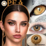 Purpdrank  1 Pair Colored Contact Lenses Natural Look Brown Eye Lenses Gray Contact Blue Lenses Green Eye Lenses Wholesales
