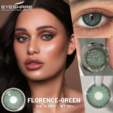 Purpdrank  1 Pair New Natural Color Contact Lenses Brown Lenses Beauty Fashion Gray Pupils Lens Blue Lenses with High Quality Lens