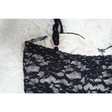 Purpdrank  Sexy Spaghetti Straps Lace Dress Women Evening Sleeveless Strapless Slim Fit Prom Party Club Long Maxi Dresses Midnight Birthday