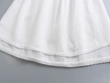 Purpdrank   Sexy White Spliced Embroidery Lace Bra Corset style Mini Dress Women Backless Party Skater Short Sling Robe Holiday