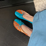 Purpdrank   New Brand Designer Flat Sandals Women Plus Size Summer Narrow Strap Beach Party Casual Comfort Roman Gladiator Sandalias