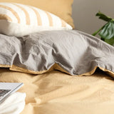 Purpdrank  Four Piece Set of Pure Cotton Summer Bed Sheets, Quilt Covers, New Family Fitted Sheets, Bedding