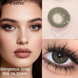 Purpdrank  NEW Colored Contact Lenses Green Lenses Beauty Makeup Lens Natural Color Pupils Korean Lenses Cosmetics Eye Contacts